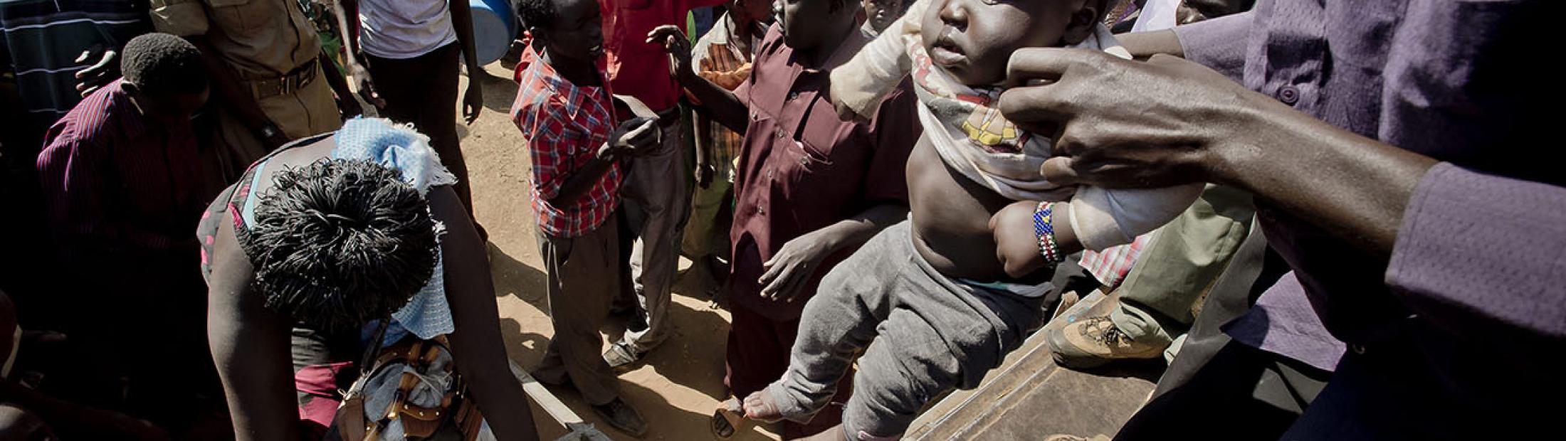 ACNUR hace todo lo posible para ayudar a miles de personas que huyen de Sudán del Sur