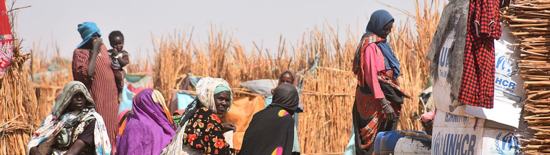 Fundación Caja Navarra con la población refugiada sudanesa en el este de Chad