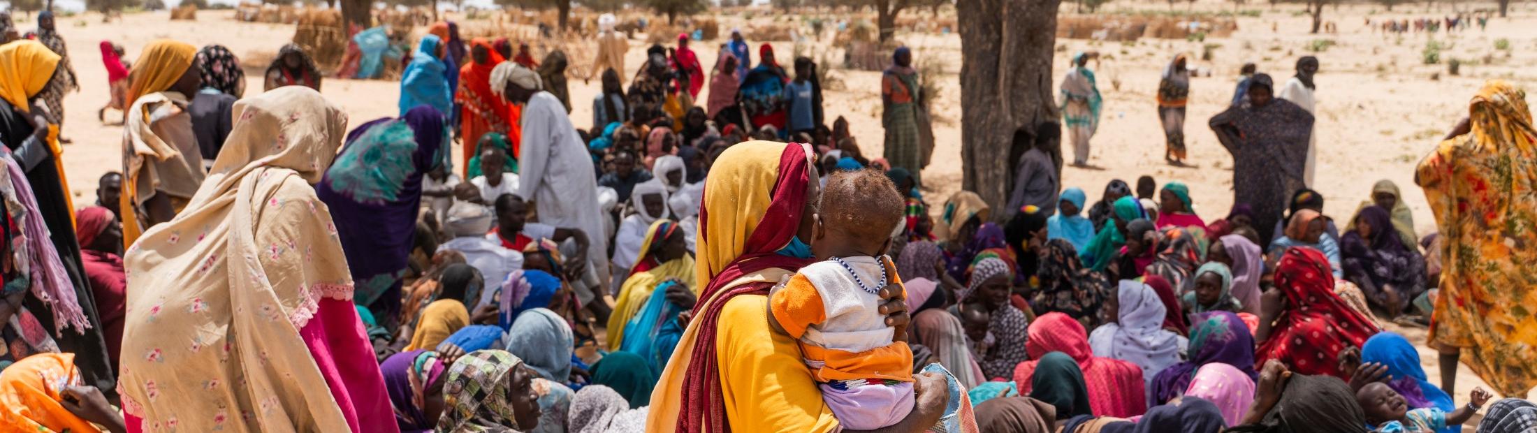 La desnutrición y la falta de financiación amenaza la vida de los refugiados sudaneses en Chad