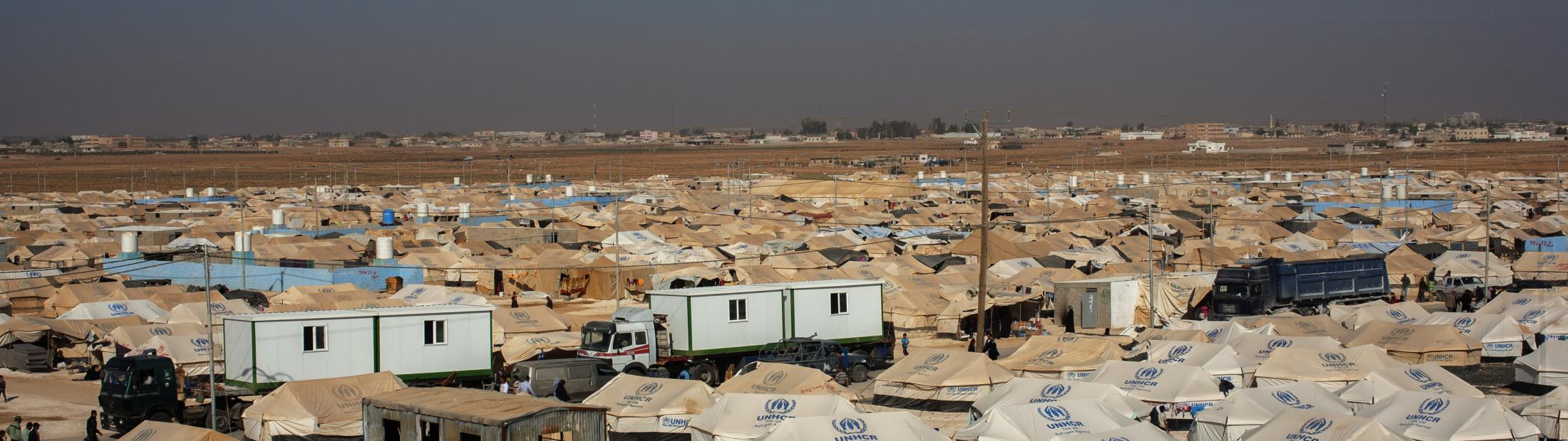 Za'atari, el segundo campo de refugiados más grande del mundo, cumple 3 años