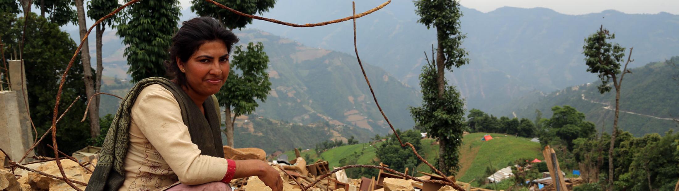 Pobreza definición: Nepal tras el terremoto