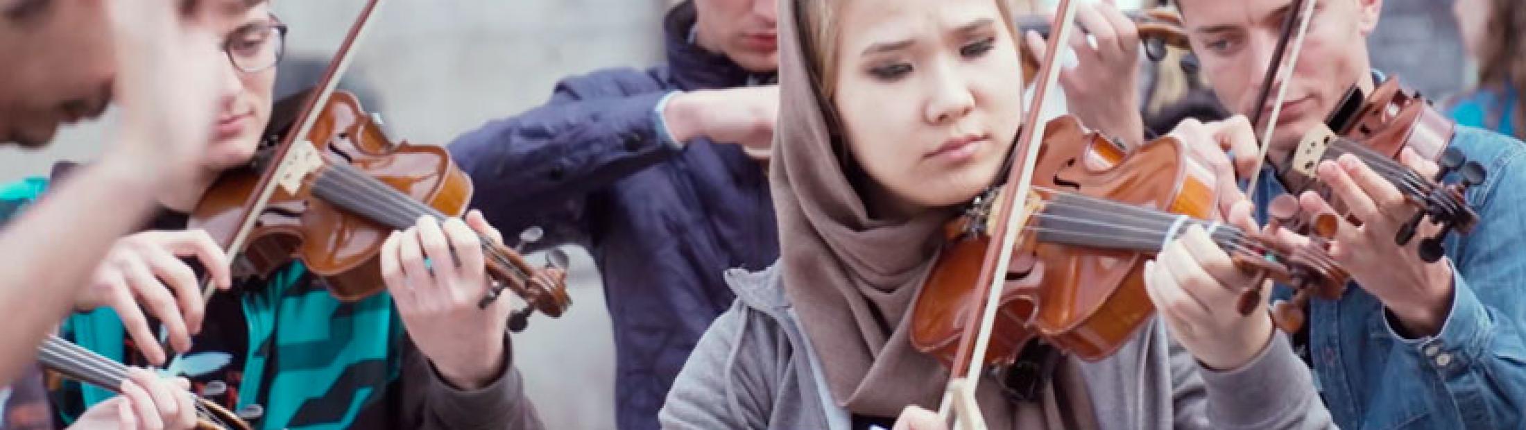 El poder de la música en los refugiados