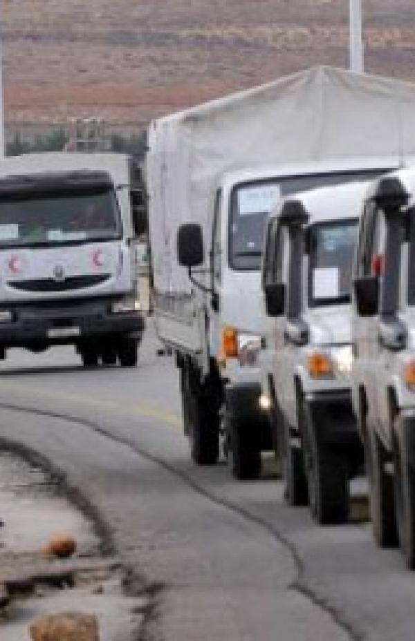 ACNUR entrega ayuda de emergencia en Madaya y otras ciudades sitiadas sirias