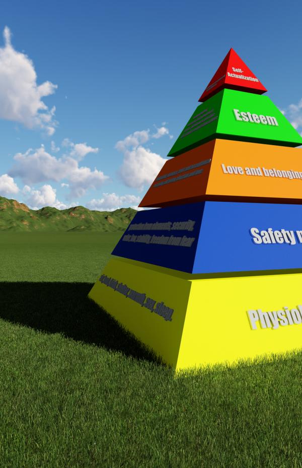 Las necesidades básicas de la pirámide de Maslow