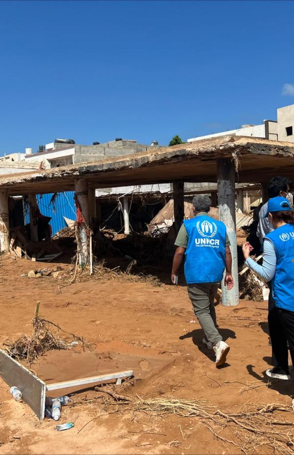 1 año de las inundaciones que arrasaron Libia