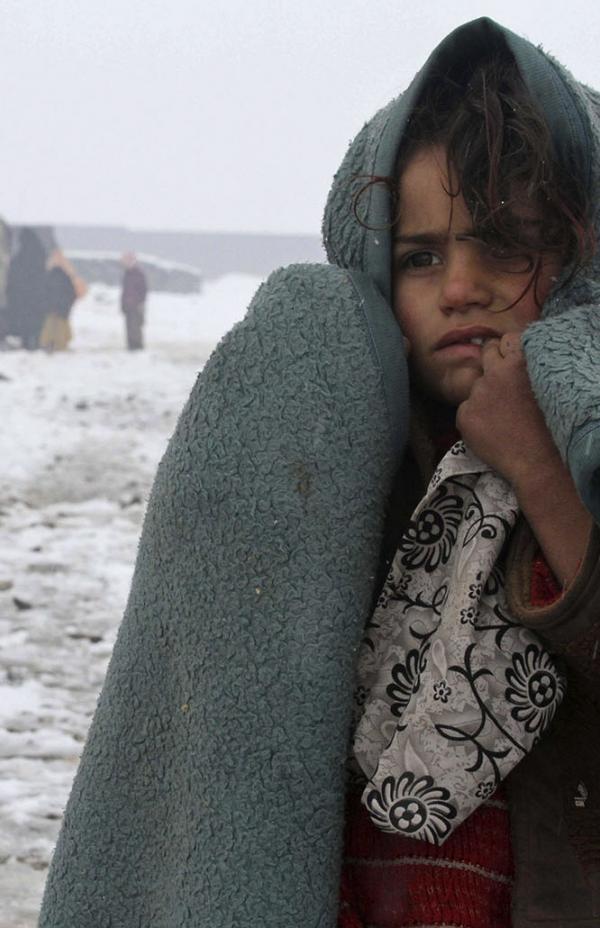 Nueva amenaza para los refugiados: el frío