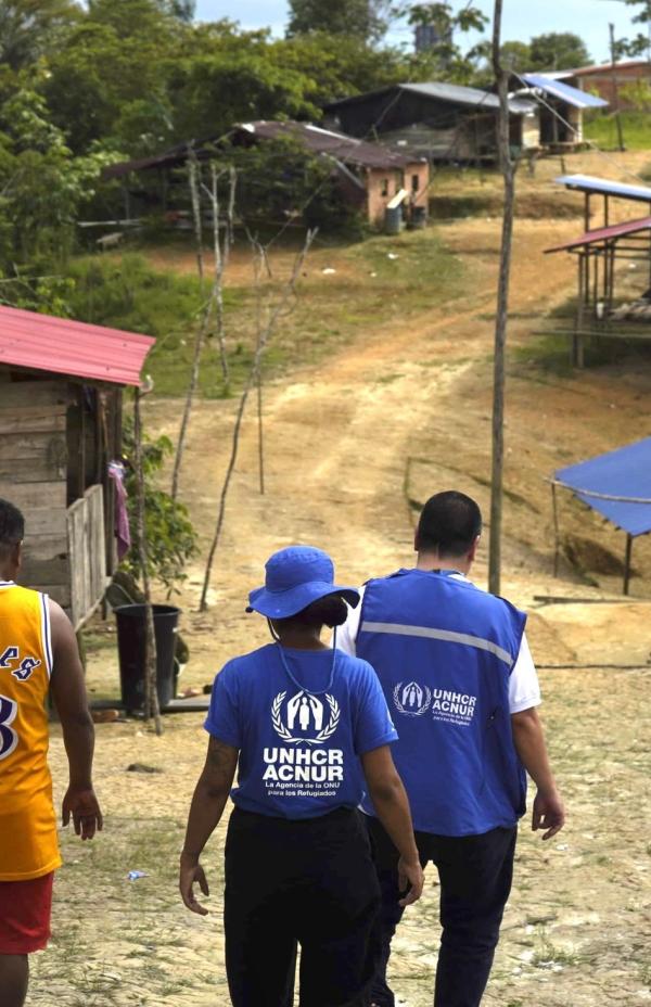 Cuando el desastre golpea dos veces: ACNUR acompaña a las comunidades más vulnerables en Colombia