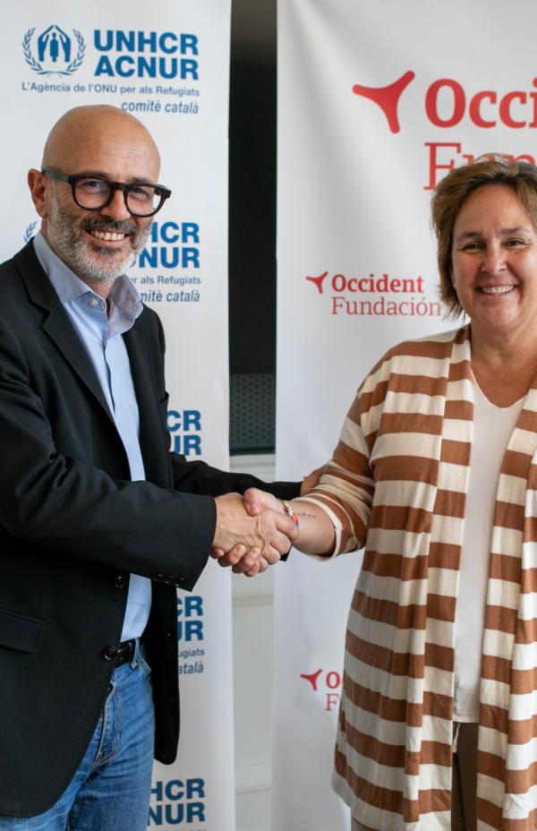 Fundación Occident y el Comité Español de ACNUR unen fuerzas para mejorar la educación de la infancia refugiada