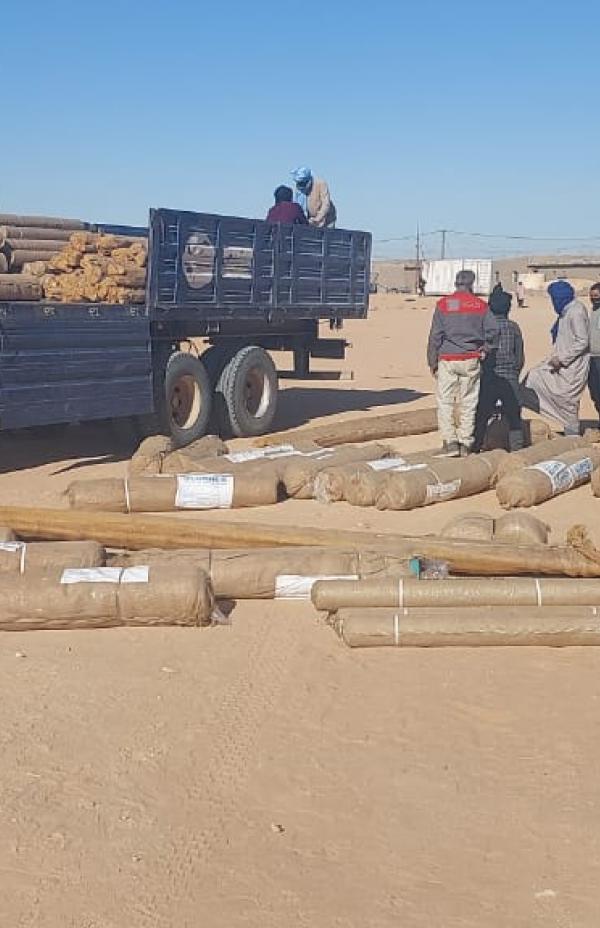La Cooperación Extremeña asegura el refugio a las familias refugiadas saharauis en Argelia