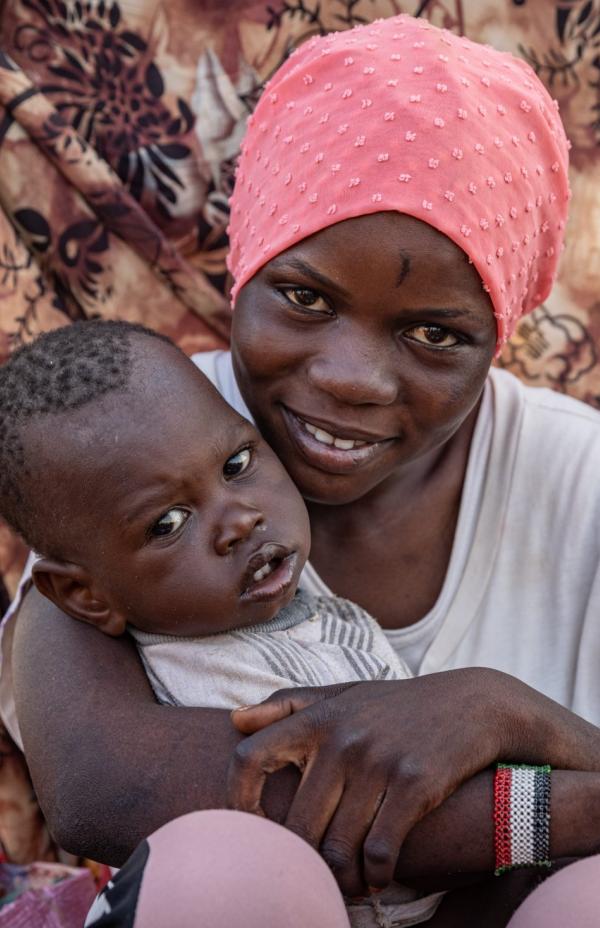 ACNUR y MICOLET con las personas refugiadas de Sudán
