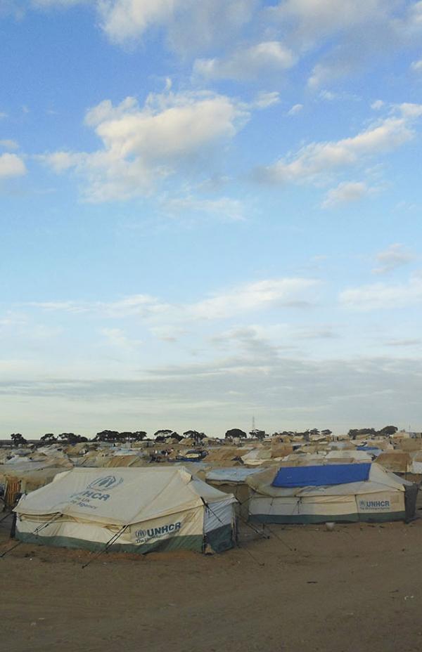 ACNUR clausura el campo de Shousha en Túnez y desplaza sus operaciones a áreas urbanas
