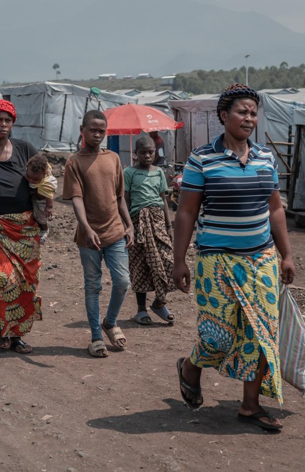 ACNUR solicita mantener la protección y asistencia para los que huyen del conflicto en la República Democrática del Congo