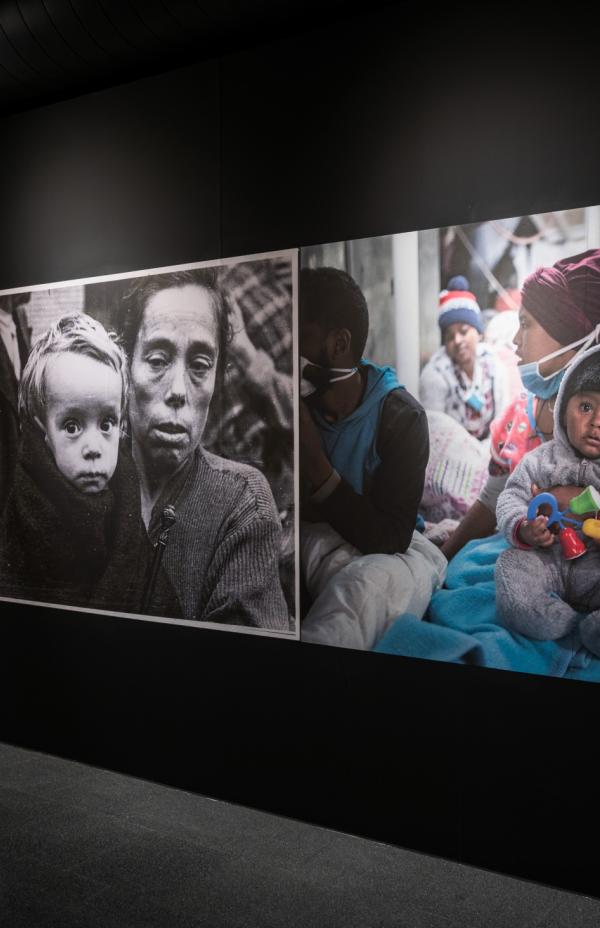 Exposición "En Fugida. Refugiats: Una genealogia del present": un recorrido por el camino de las personas forzadas a huir