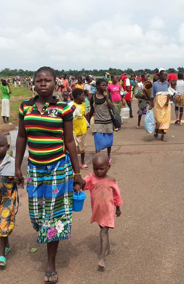 ACNUR despliega equipos de emergencia adicionales en la República Centroafricana