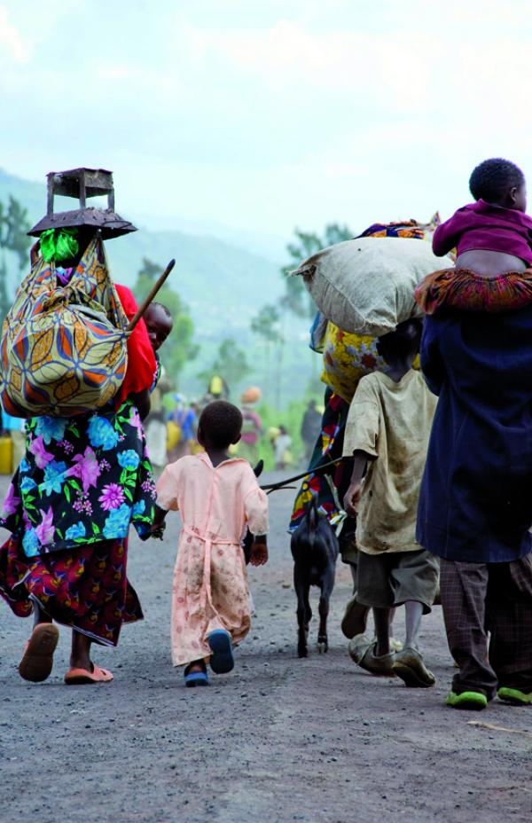 La inseguridad alrededor de Goma, en la República Democrática del Congo, continúa amenazando a los desplazados