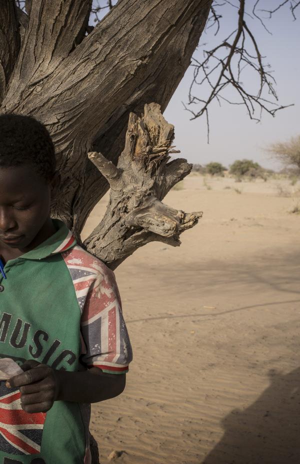 John, refugiado nigeriano de 15 años, envía un mensaje al mundo