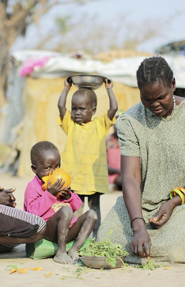 La guerra y el hambre aumentan el desplazamiento en Sudán del Sur