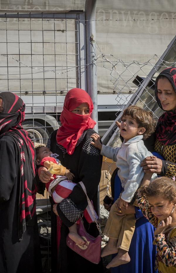 La ofensiva de Mosul en Irak podría conllevar miles de desplazamientos de civiles