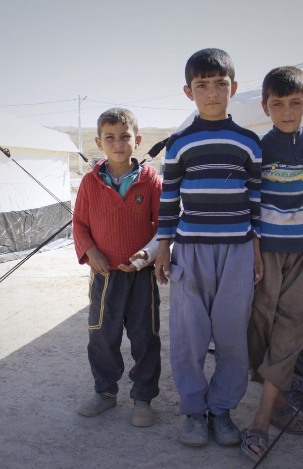 Toma de Mosul, Irak: ACNUR abre el campo de Zelikan en el Kurdistán iraquí