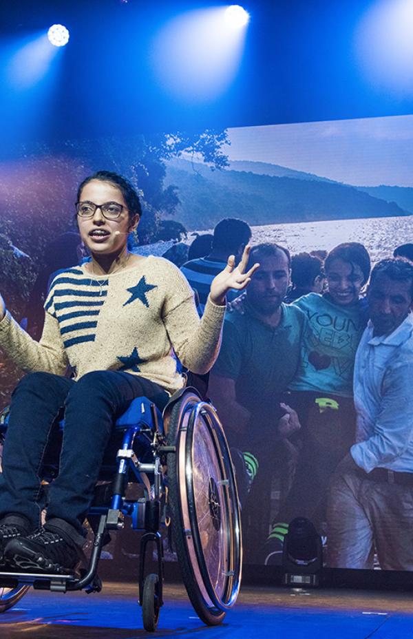 “El sueño de Nujeen”, la chica que huyó de Siria en silla de ruedas