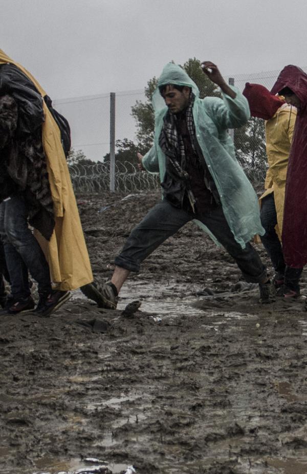Refugiados en las fronteras de Europa