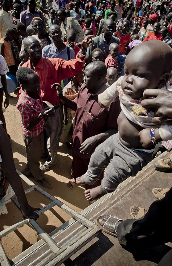 ACNUR hace todo lo posible para ayudar a miles de personas que huyen de Sudán del Sur