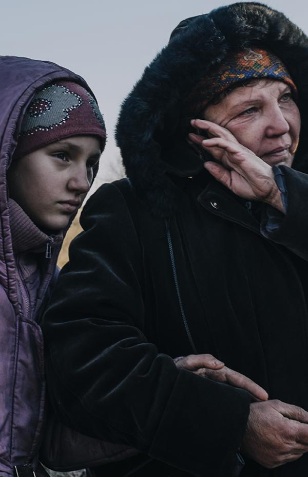 Empeora la situación de los desplazados en Ucrania