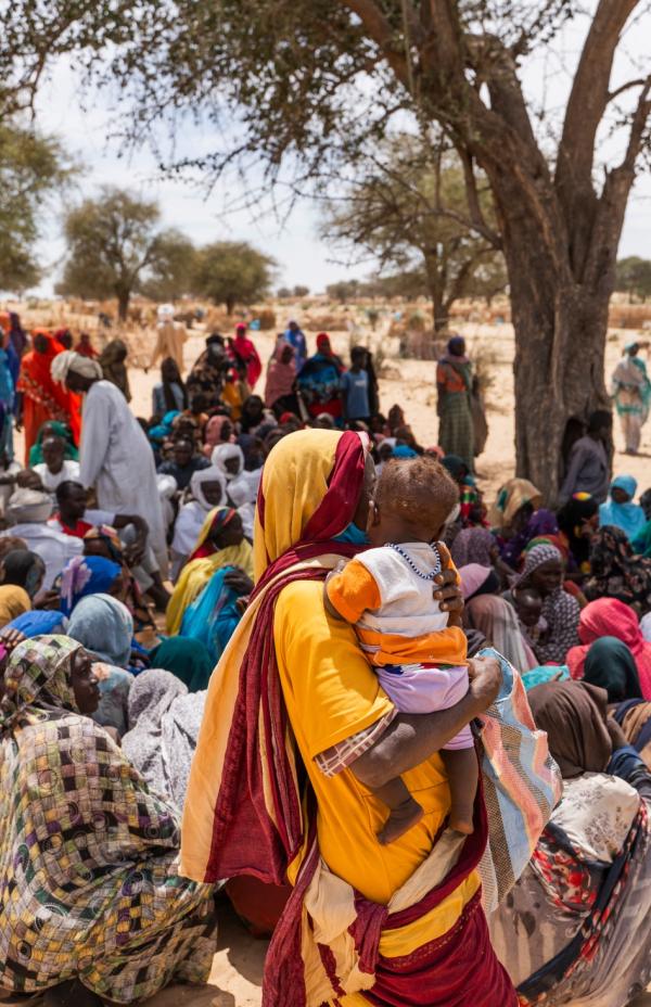 La desnutrición y la falta de financiación amenaza la vida de los refugiados sudaneses en Chad