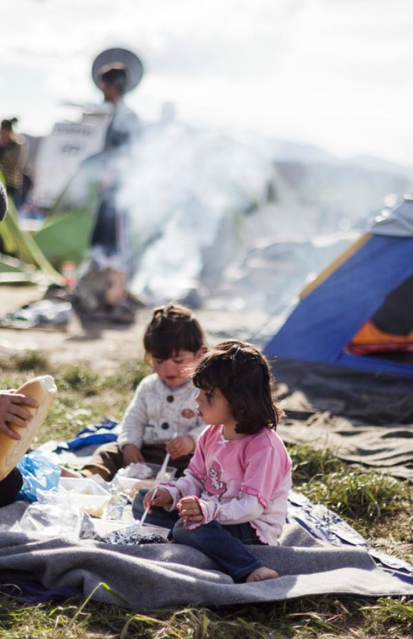 Refugiados en Grecia: el éxodo de las mujeres y los niños