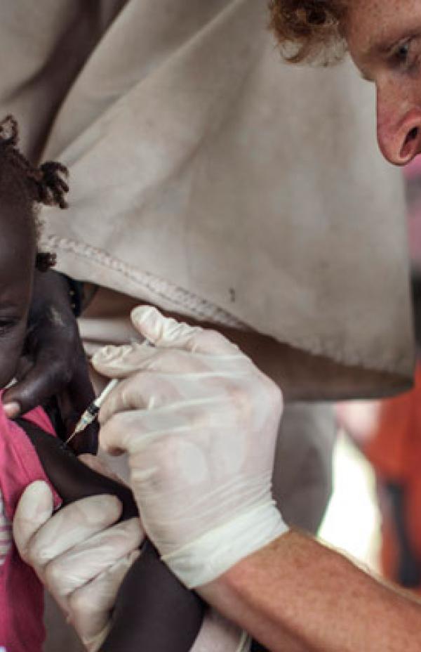 La importancia de la vacuna contra la difteria para los refugiados