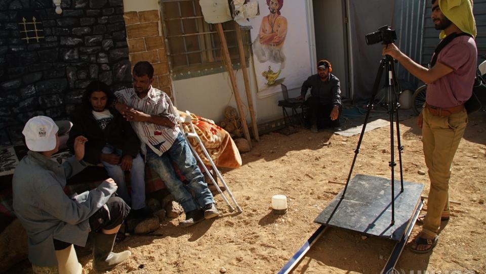 Refugiados sirios reconstruyen su vida a través de la telenovela