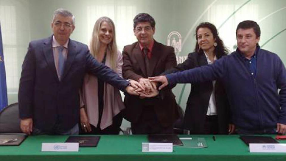 Andalucía continúa apoyando el trabajo de ACNUR en los lugares más empobrecidos del mundo