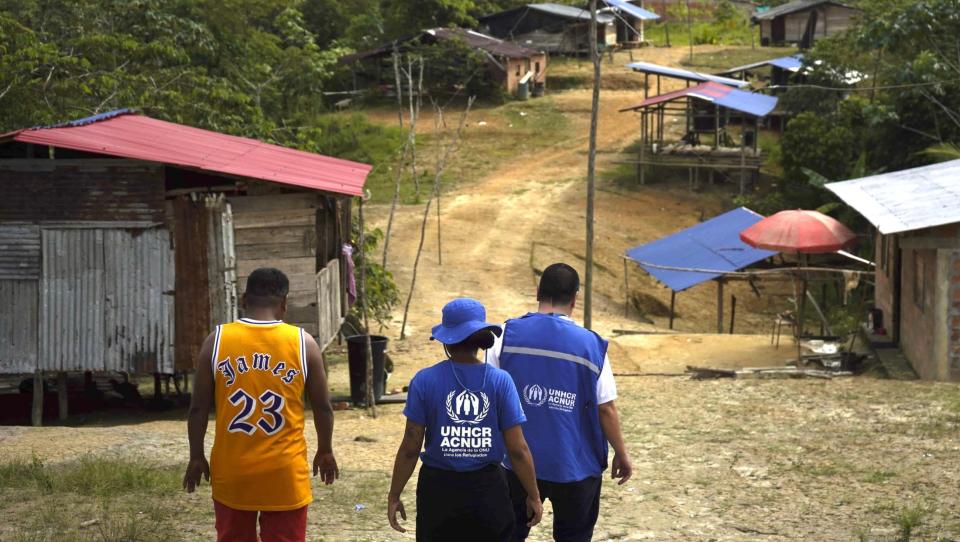 Cuando el desastre golpea dos veces: ACNUR acompaña a las comunidades más vulnerables en Colombia