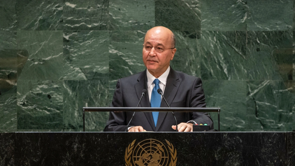 Barham Salih, nuevo Alto Comisionado de la ONU para los Refugiados