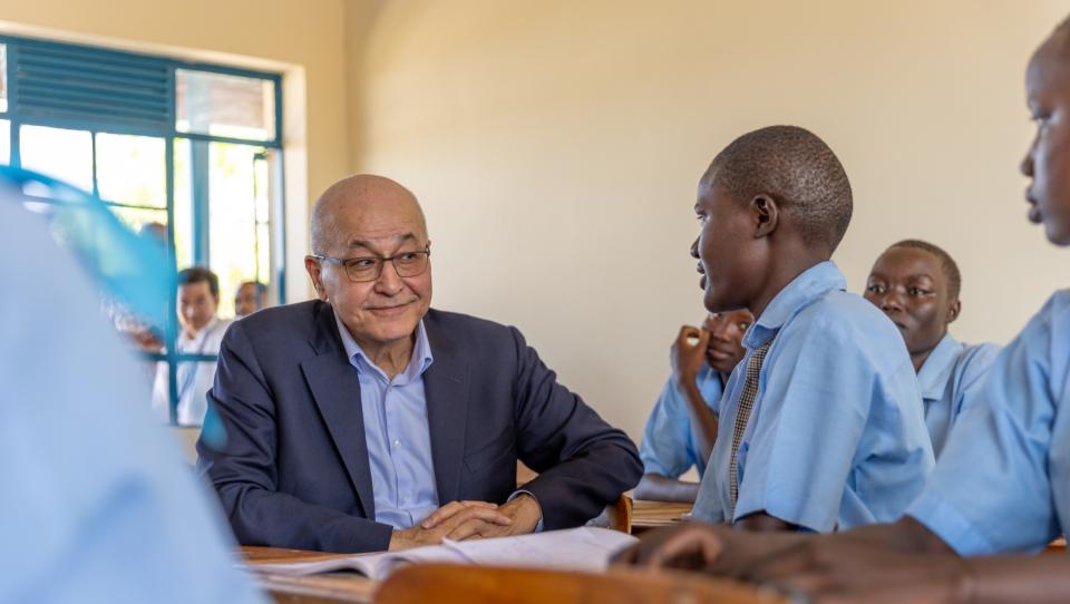 Barham Salih, nuevo Alto Comisionado de la ONU para los Refugiados