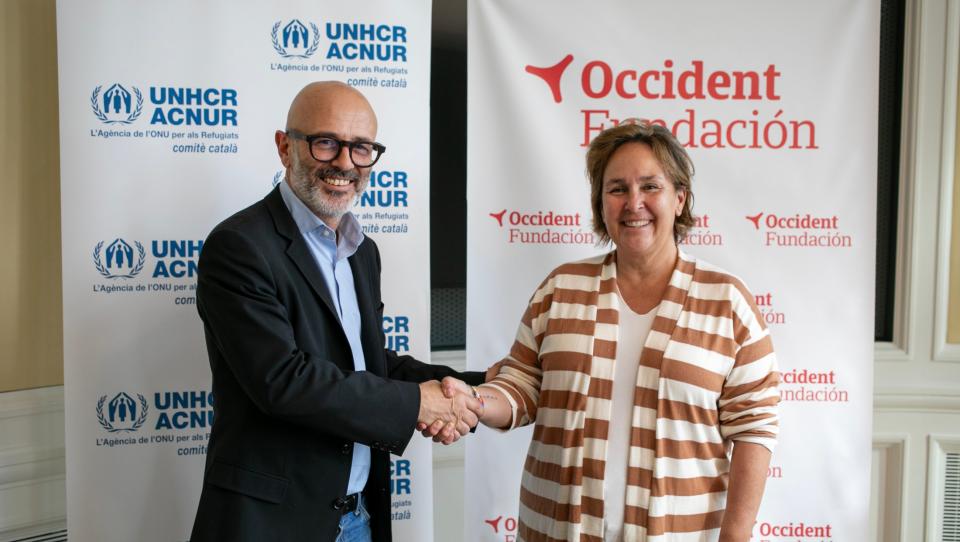 Fundación Occident y el Comité Español de ACNUR unen fuerzas para mejorar la educación de la infancia refugiada