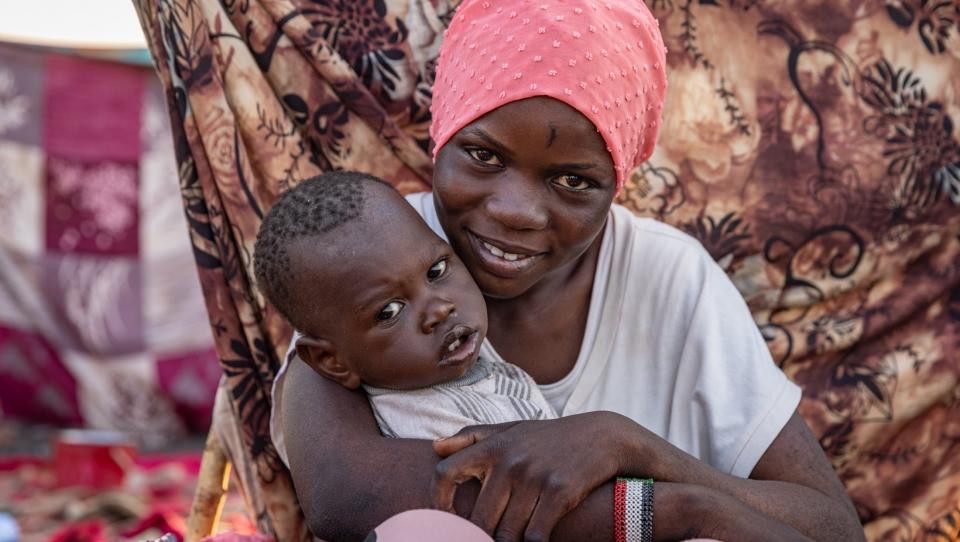 ACNUR y MICOLET con las personas refugiadas de Sudán