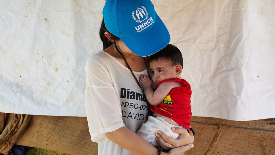 Así ayuda ACNUR a los niños sirios refugiados
