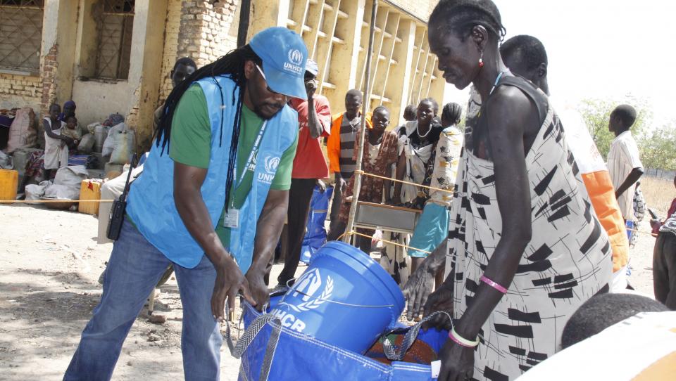 Comienza la distribución de material de ayuda humanitaria en Malakal, Sudán del Sur