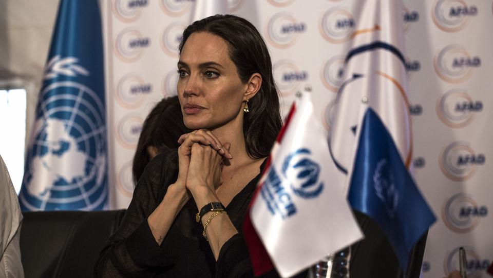 Angelina Jolie, Enviada Especial del Alto Comisionado, visita Ecuador