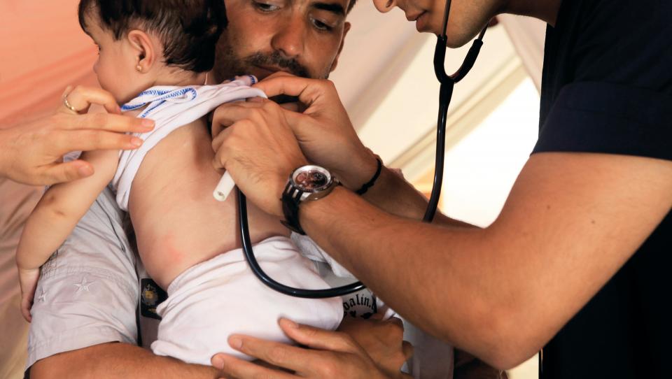 Los servicios sanitarios para los refugiados sirios están al límite 