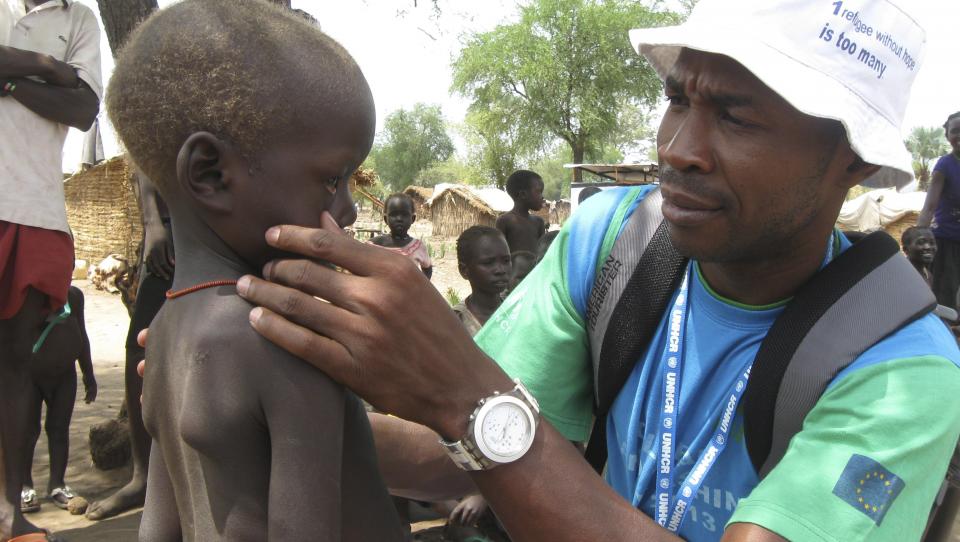 La escasez de alimentos afecta a los campos de refugiados de Sudán del Sur