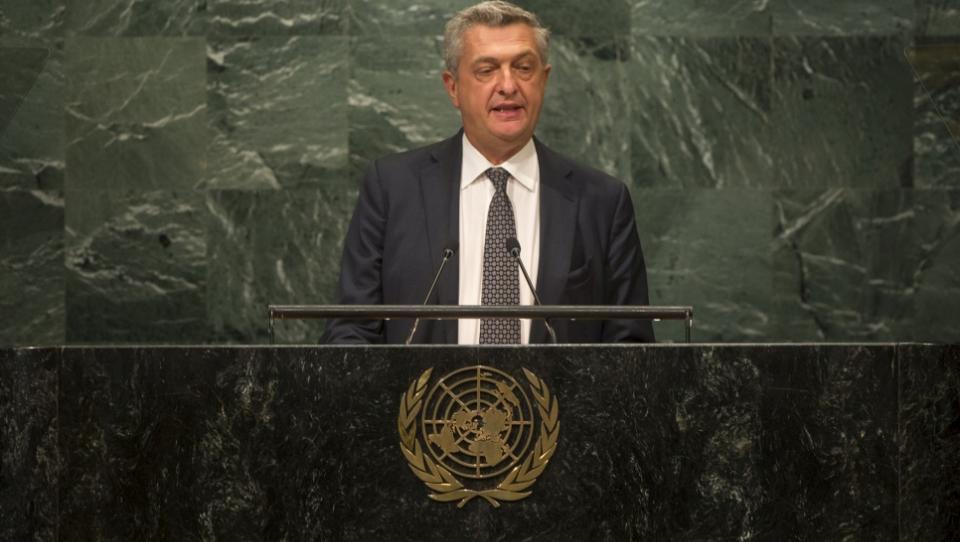 Filippo Grandi en la Cumbre sobre refugiados de la ONU: “El mundo no quiere que nuestras intenciones se queden en el papel”