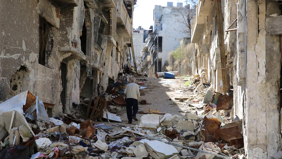 Terrible situación en la Ciudad Vieja de Homs