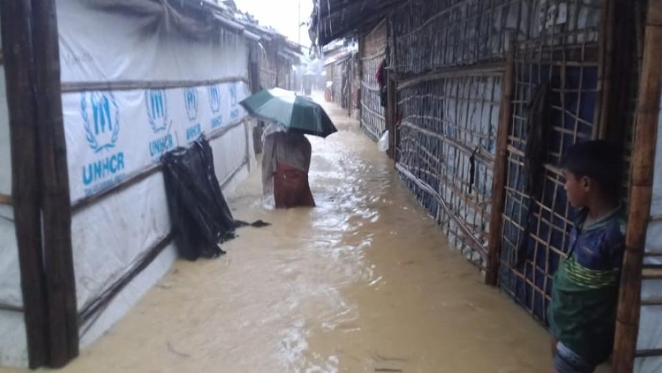 Seis personas refugiadas rohingya mueren por las lluvias monzónicas en Bangladesh 