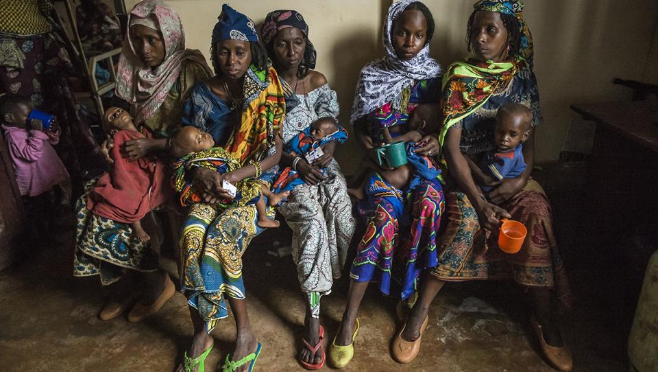 Alarmante tasa de malnutrición entre los niños refugiados centroafricanos que acaban de llegar a Camerún