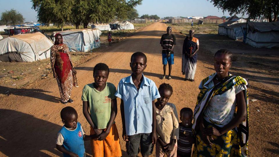 Nuevos refugiados sudaneses llegan a Sudán del Sur