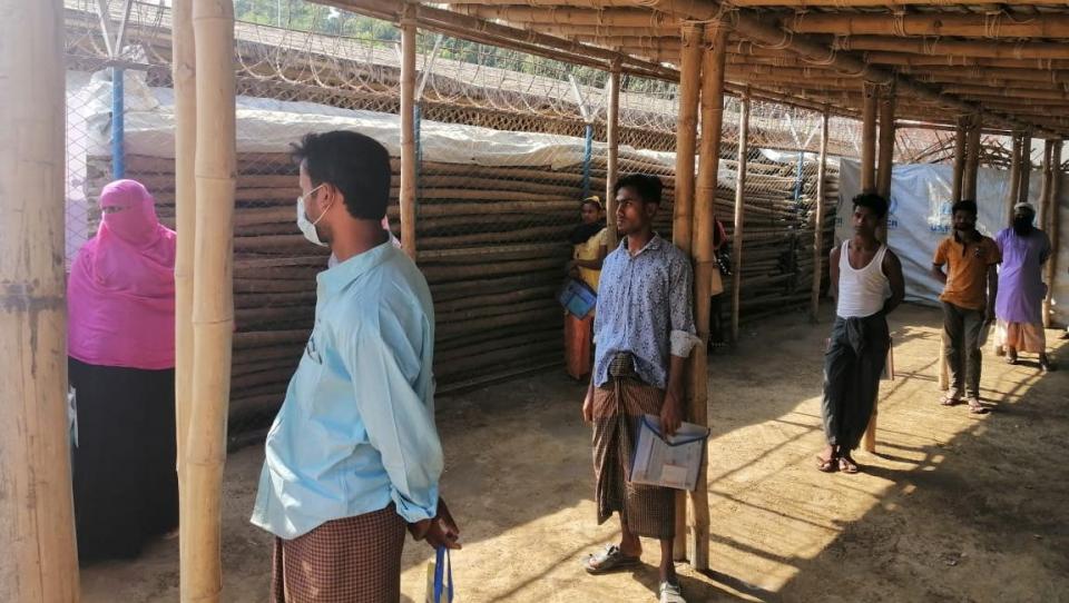 Coronavirus en los asentamientos de refugiados rohingya