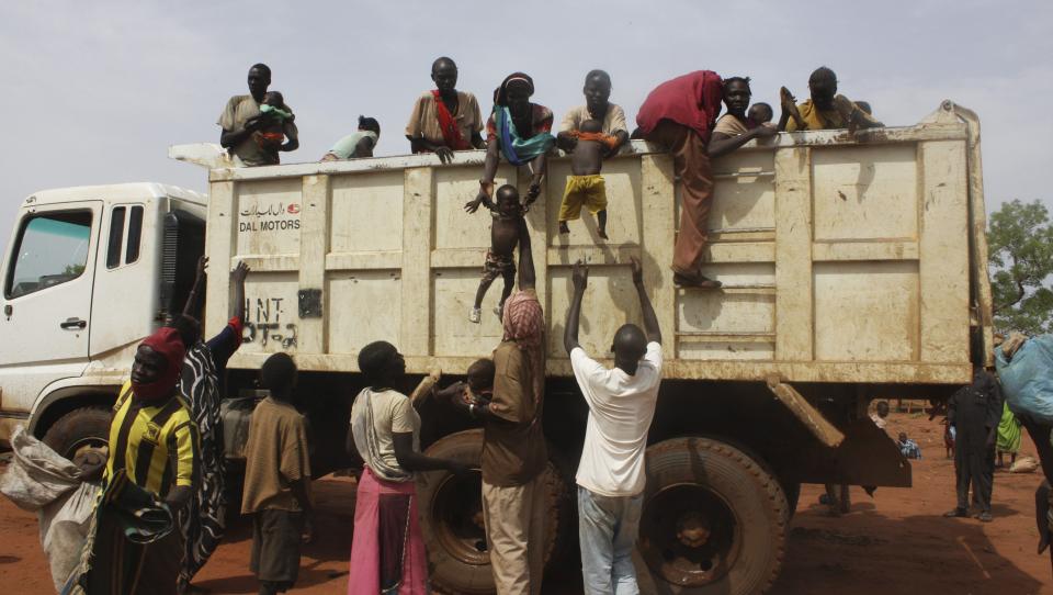 Nuevas llegadas de refugiados al campo de Yida, en Sudán del Sur