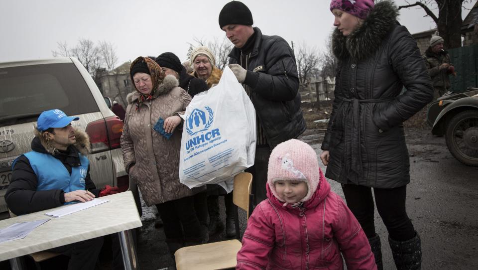 1,1 millón de desplazados internos ya en Ucrania